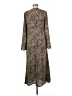 MNG 100% Polyester Animal Print Brown Casual Dress Size M - photo 2