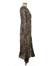 MNG 100% Polyester Animal Print Brown Casual Dress Size M - photo 4