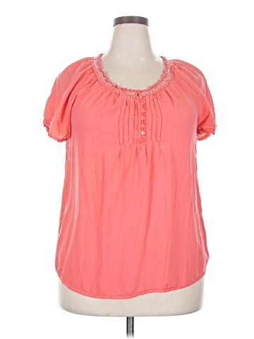 Faded Glory Short Sleeve Blouse (view 1)