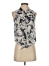 Rosette by Be Cool 100% Polyester Black Sleeveless Blouse Size S - photo 1