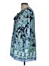Lilly Pulitzer 100% Polyester Blue 3/4 Sleeve Blouse Size L - photo 5