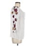 BB Dakota White 3/4 Sleeve Blouse Size M - photo 4