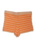 Flat White Stripes Orange Shorts Size L - photo 2