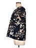 Shein 100% Polyester Floral Black Short Sleeve Blouse Size 12 - photo 5