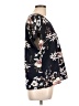 Shein 100% Polyester Floral Black Short Sleeve Blouse Size 12 - photo 4