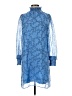 Draper James 100% Polyester Blue Cocktail Dress Size S - photo 1