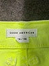 Good American 100% Polyester Solid Yellow Shorts Size 14 - photo 3