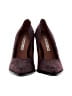 & Other Stories Tweed Burgundy Heels Size EU 38 - photo 2