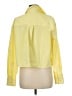 Athleta 100% Polyester Color Block Yellow Long Sleeve Blouse Size M - photo 2