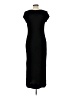 AGB Solid Black Casual Dress Size 12 - photo 2