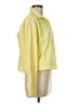 Athleta 100% Polyester Color Block Yellow Long Sleeve Blouse Size M - photo 4
