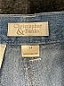 Christopher & Banks 100% Cotton Blue Jeans Size 14 - photo 3