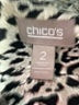 Chico's Animal Print Ivory Blazer Size L - photo 6