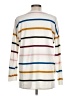 Böhme Stripes White Pullover Sweater Size L - photo 2