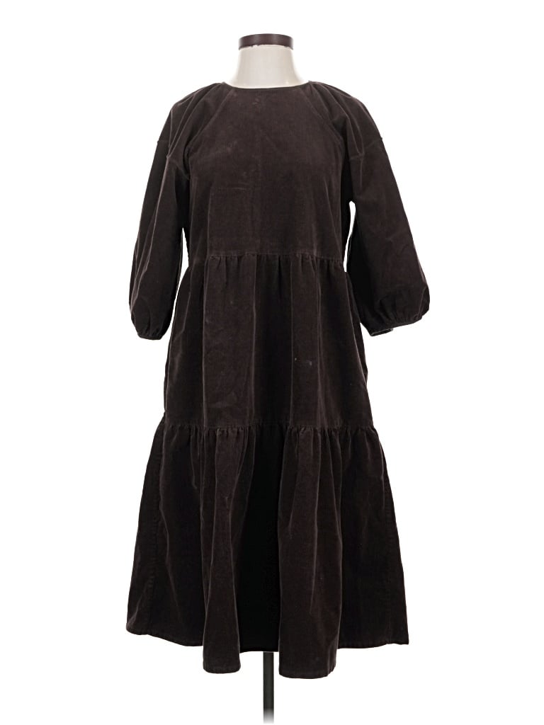 Pre-owned Everlane Casual Dress In Brown