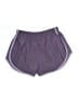 Nike 100% Polyester Solid Purple Athletic Shorts Size M - photo 2