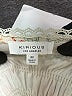 Kirious Ivory Short Sleeve Blouse Size M - photo 7