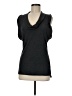 Trouve Gray Short Sleeve Top Size M - photo 1