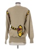 Escada by Margaretha Ley Animal Print Tan Pullover Sweater Size EU 36 / US 6 - photo 2