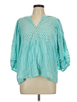 Sundance 3/4 Sleeve Blouse (view 1)