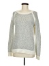 Ann Taylor LOFT Tweed Silver Pullover Sweater Size M - photo 1