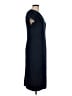 Black Halo 100% Polyester Solid Blue Cocktail Dress Size 12 - photo 4