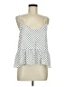 Topshop 100% Viscose White Sleeveless Blouse Size 8 - photo 1