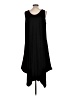 Boutique + Solid Black Casual Dress Size L - photo 2