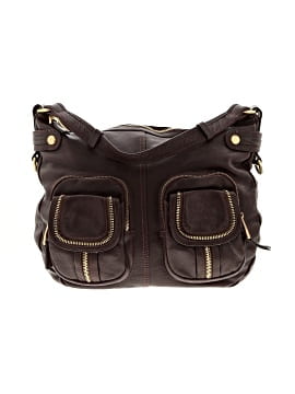 B Makowsky Leather Hobo