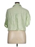 Zara Green Short Sleeve Blouse Size XL - photo 2