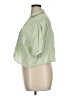 Zara Green Short Sleeve Blouse Size XL - photo 5