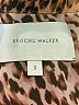 Brochu Walker 100% Polyester Animal Print Brown Long Sleeve Blouse Size S - photo 7