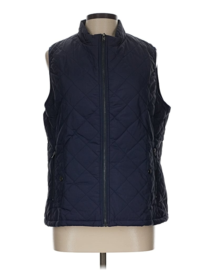 Pre-owned Assorted Brands Vest In Blue