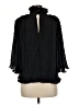 RODEBJER 100% Polyester Black 3/4 Sleeve Blouse Size M - photo 2