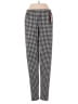 New Mix USA Checkered-gingham Black Casual Pants Size S - photo 1