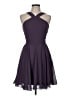 Lulus 100% Polyester Solid Purple Cocktail Dress Size M - photo 1