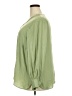 Catherine Malandrino 100% Polyester Green Long Sleeve Blouse Size 2X - photo 5