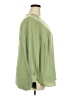 Catherine Malandrino 100% Polyester Green Long Sleeve Blouse Size 2X - photo 4