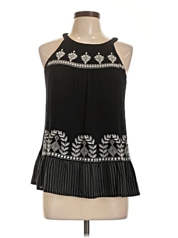 Skies Are Blue Sleeveless Blouse (view 1)