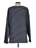 Gap 100% Cotton Stripes Blue Pullover Sweater Size L - photo 2