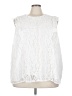 Torrid White Sleeveless Blouse Size 4X Plus (4) - photo 1