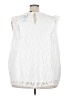 Torrid White Sleeveless Blouse Size 4X Plus (4) - photo 2