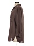Pleione 100% Polyester Brown 3/4 Sleeve Blouse Size S - photo 5