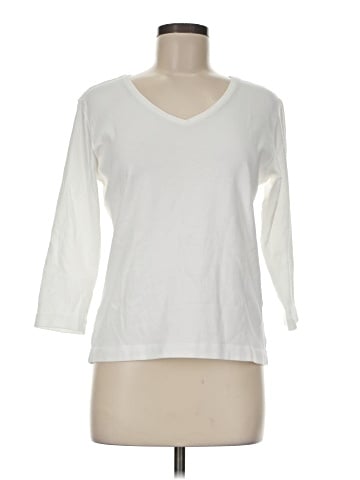 Chico's 3/4 Sleeve T-Shirt (view 1)