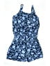 BLOOMCHIC Blue Sleeveless Top Size 14 - 16 - photo 1