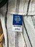 Old Navy Stripes Gray Linen Pants Size XXL - photo 4