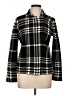 Chaps Plaid Black Coat Size L - photo 1