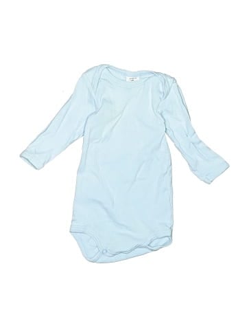 Petit Bateau Long Sleeve Onesie (view 1)