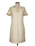 Muse 100% Polyester Ivory Casual Dress Size 8 - photo 1
