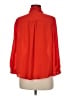 Banana Republic 100% Polyester Red 3/4 Sleeve Blouse Size M - photo 2